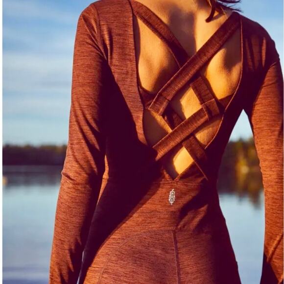 NWT Free‎ People Relieve Cross Back Jumpsuit - Picture 4 of 11